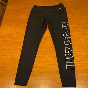 Women’s Nike ‘Just Do It’ branded leggings - Size S